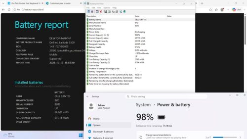 Dell Latitude 5500 FHD IPS i5-8365U/256GB/8GB