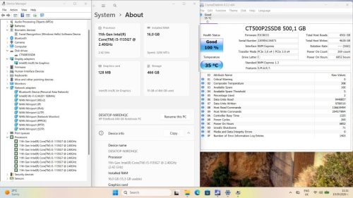 HP Elitebook 840 G8 FHD IPS i5-1135G7/500GB/16GB