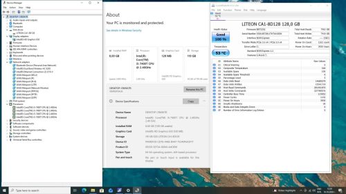 Lenovo ThinkCentre M710q Tiny Desktop i5-7400T/128GB/8GB