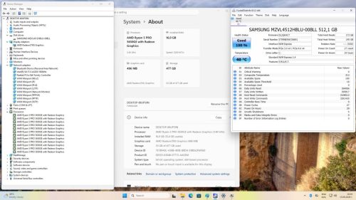 Lenovo ThinkCentre M75q Tiny Gen 2 AMD Ryzen 5 PRO 5650GE/512GB/16GB/Гаранция до 08.2028